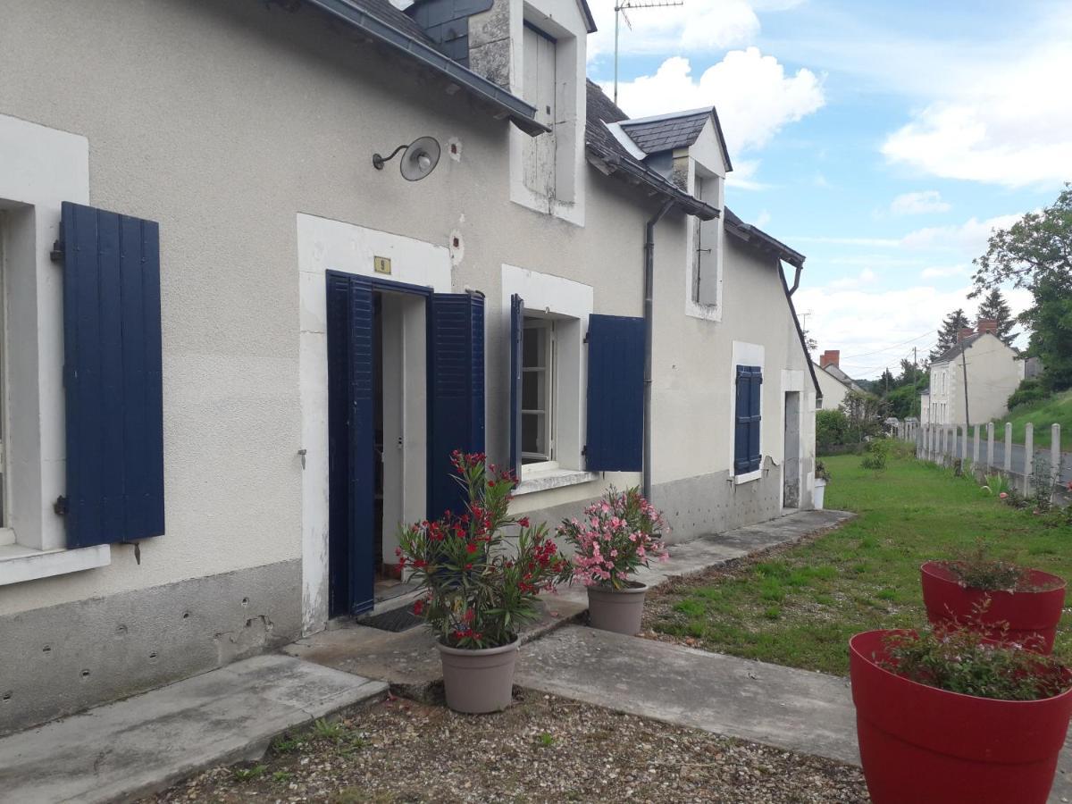 Maison Plain Pied, 2 Chambres, Longere Typique , Fraiche, Dans Bourg Avec Tous Commerces Luçay-le-Mâle Bagian luar foto